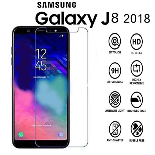 Temper Glass Samsung J8 Tempered Glass Samsung J8