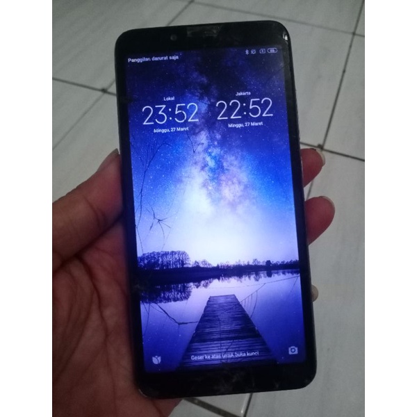 hp bekas second rusak xiaomi redmi 6 ram 4/64