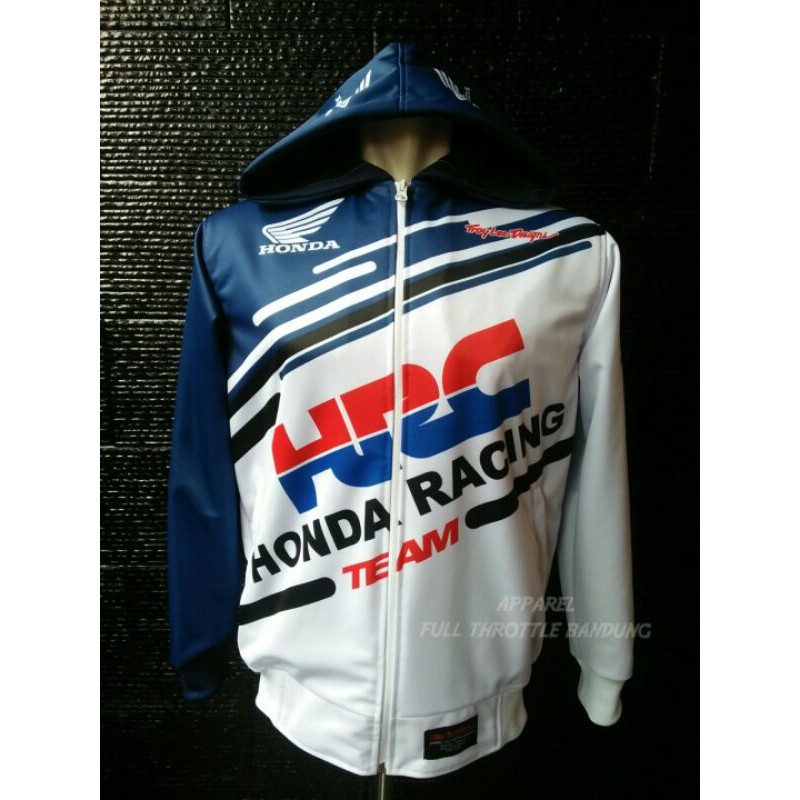 jaket HRC blue white
