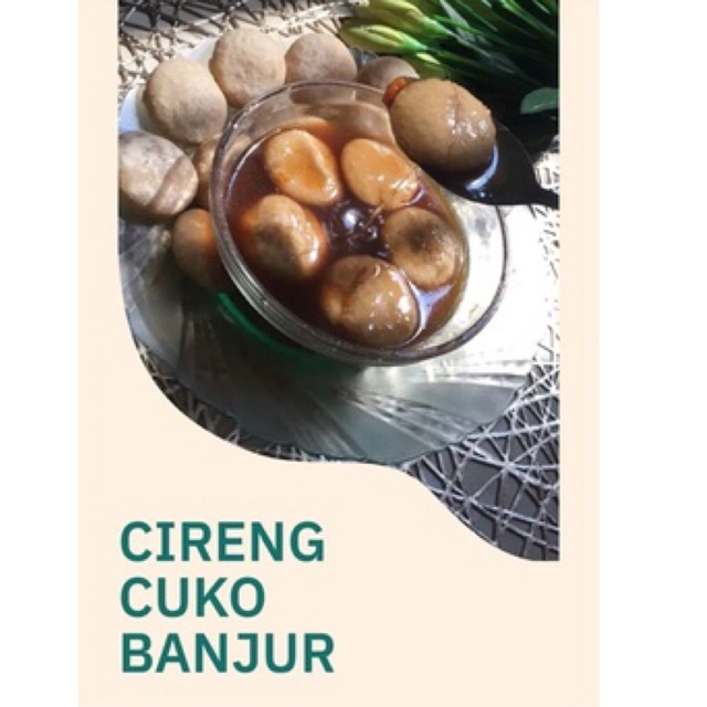 

Cireng cuko banjur