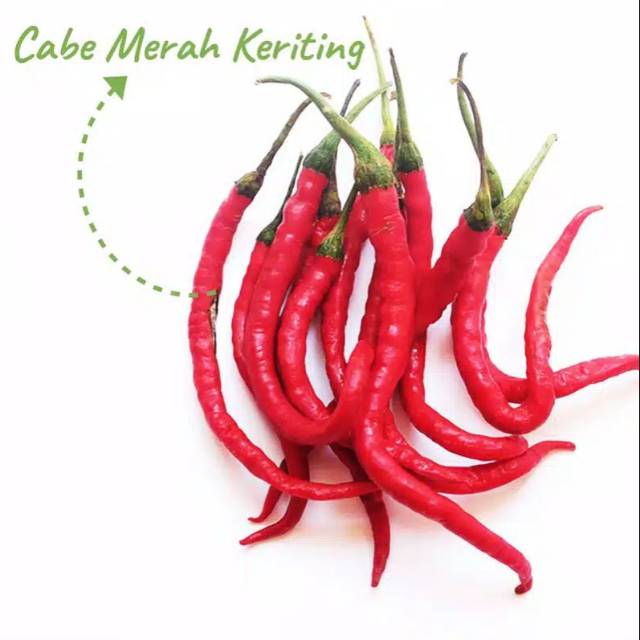 Cabe Merah Keriting / Berat 100 gram