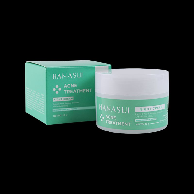 Hanasui Acne Treatment Nihgt Cream 15gr