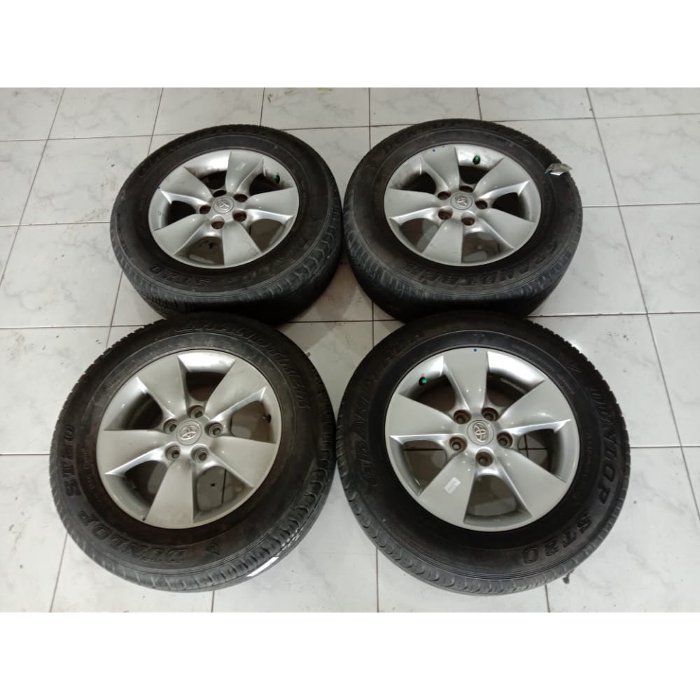 Velg Second Oem RUSH R16X6 5X114,3 ET50 BAN 235 60 R16