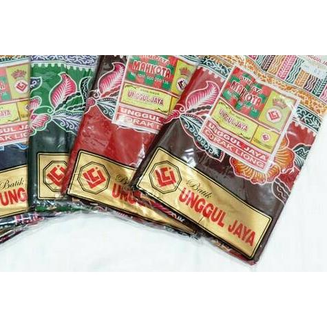 kain gendong bayi unggul jaya/cukin batik - Merah