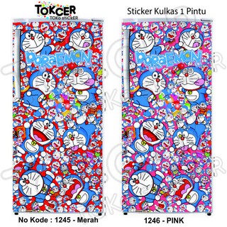  Stiker  Kulkas  DORAEMON  1 Pintu  dan 2  Pintu  Shopee Indonesia