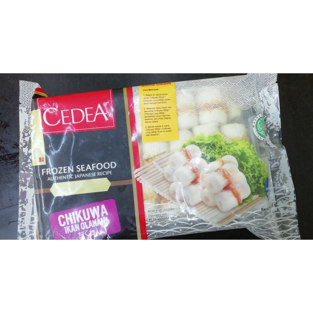 

Cedea Chikuwa 500 gr Bogor Frozen