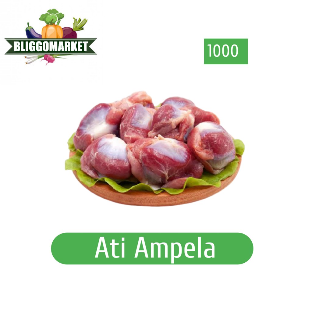 

Ati ampela ayam Broiler Fresh (Bliggomarket)