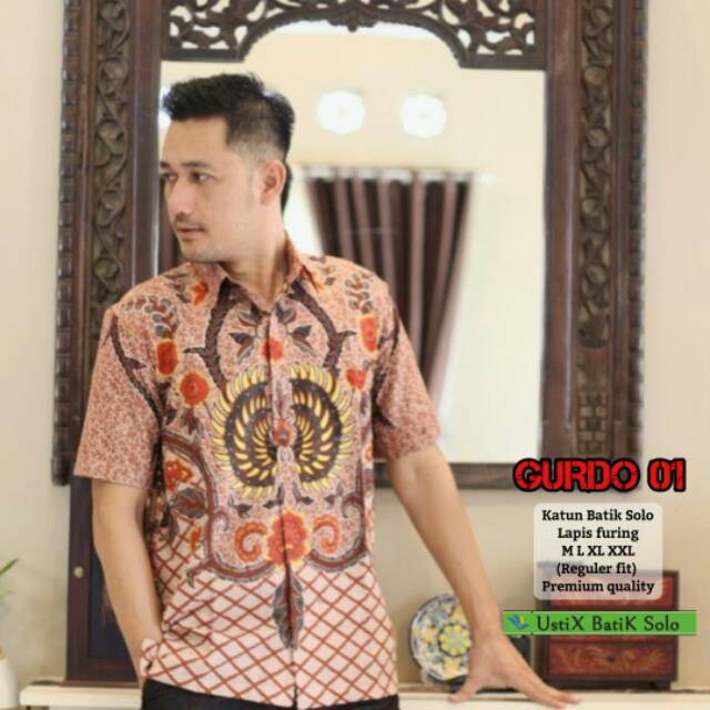 Kemeja batik lengan pendek pria terlaris kemeja pendek pria halus kemejapria pendek halus