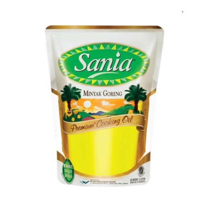 

minyak goreng Sania pouch 2 liter