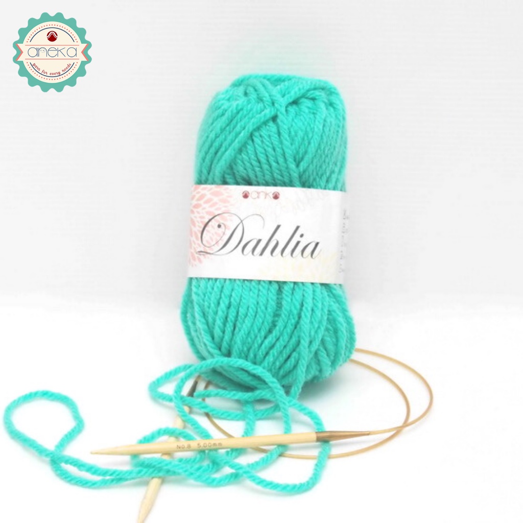 Benang Rajut Karpet Dahlia / Carpet Yarn - 1854 ( Hijau Tosca)