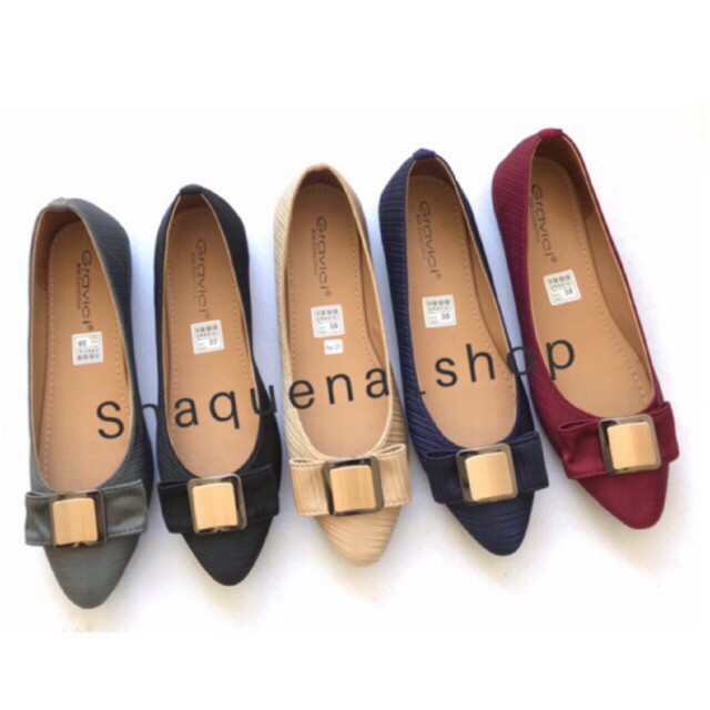 Sepatu Flat Wanita Sol Karet DR-32