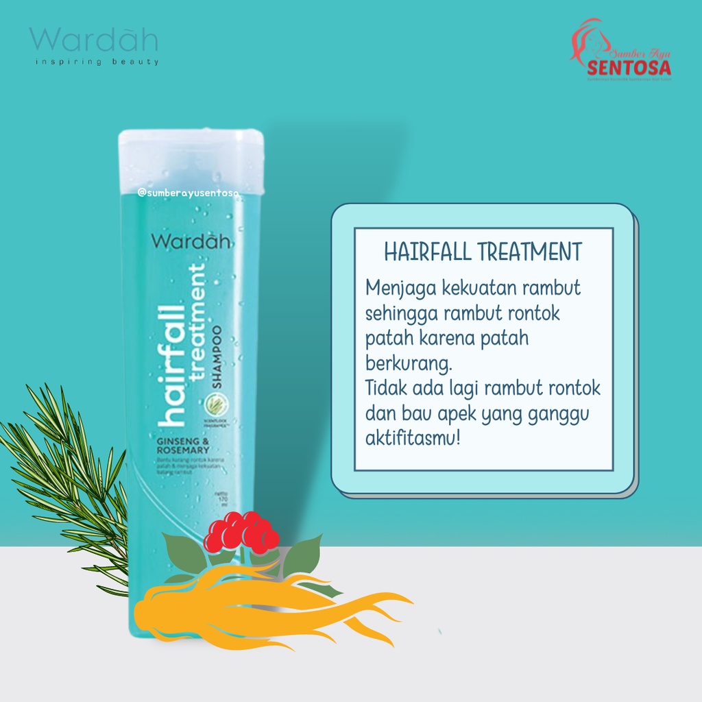 WARDAH SHAMPOO 170ML