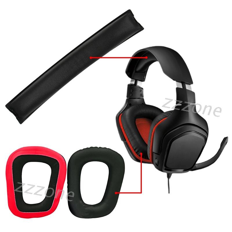 Bantalan Telinga Headband Untuk Logitech G331G332 G432 G431 G430 G230 G231 G930