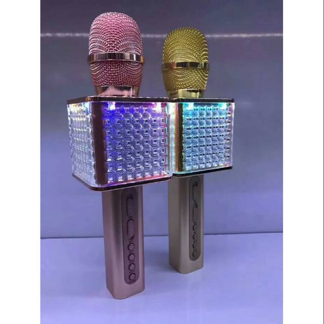 MIC KARAOKE WIRELESS BLUETOOTH YS 86 FULL COLOUR LED