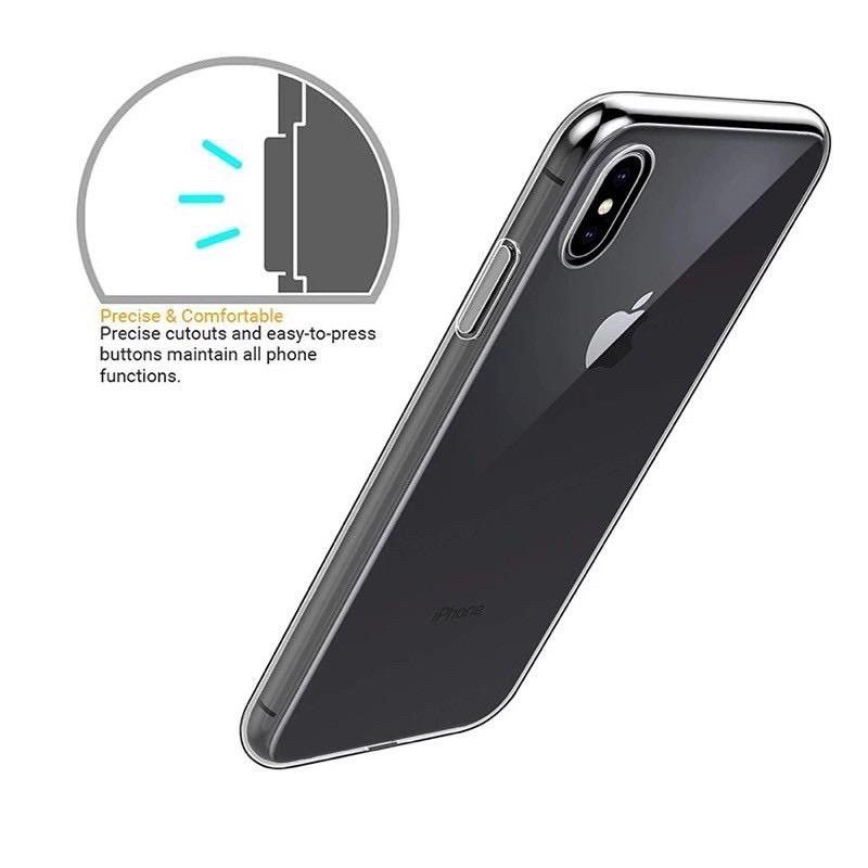 SPACE Millitary Drop CLEAR CASE IPHONE 11 PRO MAX/ XR/7G/8G/SE 2020 High Quality