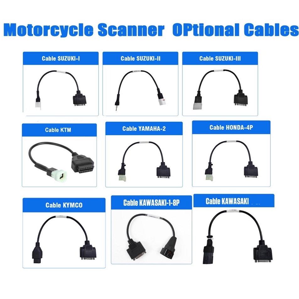 JDiag M100 / M100 Pro Kabel Scanner Motor Injeksi Socket