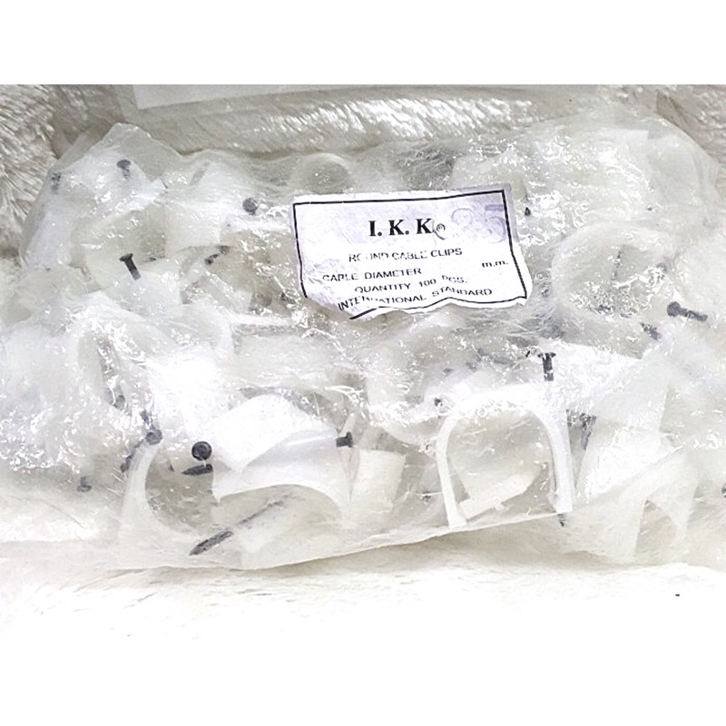 klaim kabel dinding 35mm isi jumbo 100 buah