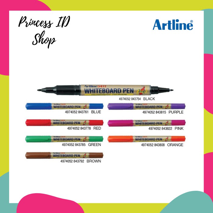 

SPIDOL PAPAN TULIS WHITEBOARD MARKER ARTLINE EK-541T