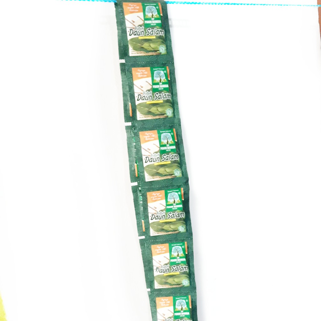 

1renceng = 12pcs Daun Salam Bubuk Cap Pohon Mangga