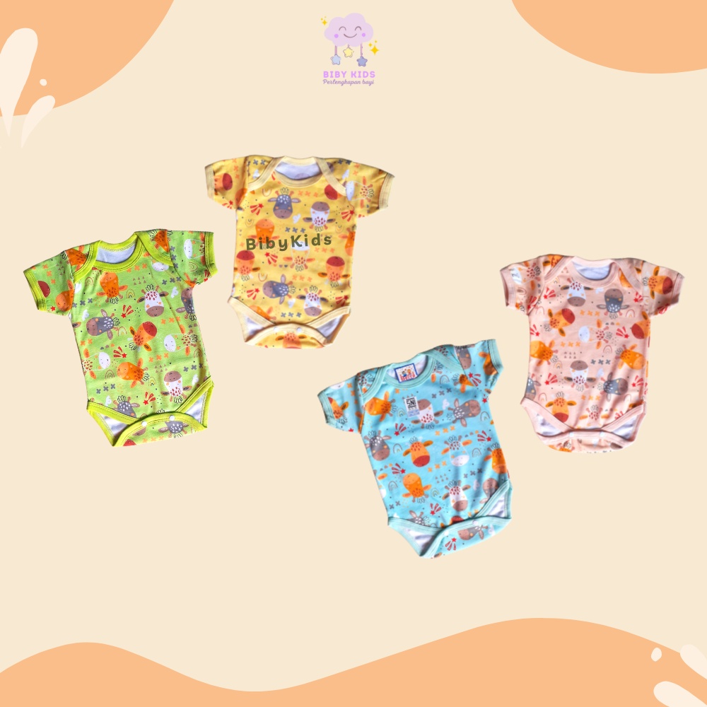 SNI Jumper Bayi Handsop Pendek Laki Perempuan Pendek Lucu Murah Romper Baby Newborn Baru Lahir Baju