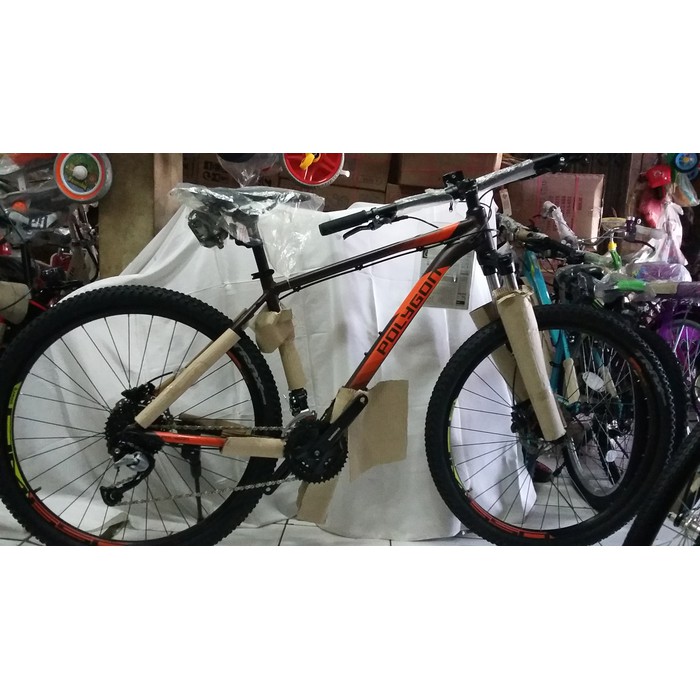 MTB Polygon Premier 5.0 27-5inch (Brown/Orange)
