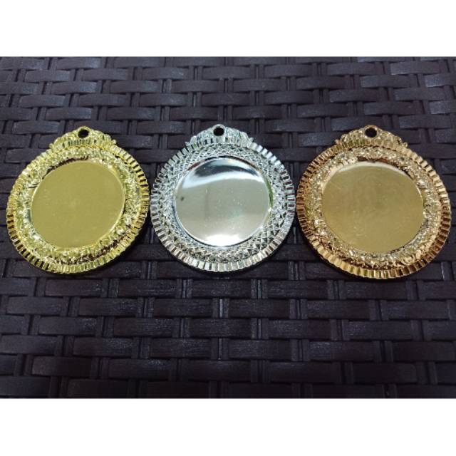 Medali Mendali Medali Plastik Emas Perak Perunggu 2 Muka Satuan PREMIUM