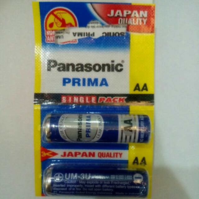 BATERAI/BATRE PANASONIC PRIMA AA ORIGINAL/ASLI