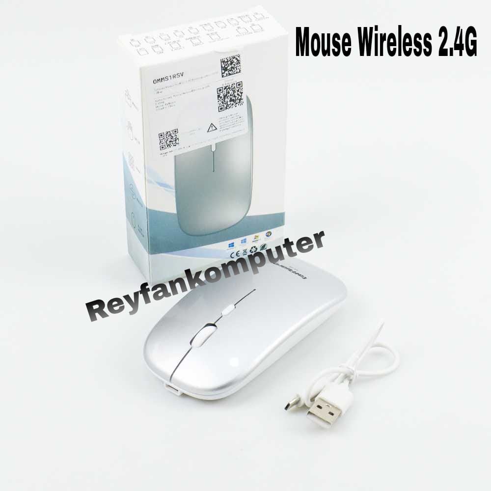 Taffware Mouse Wireless Charging 2.4G Rechargeable - HS-09