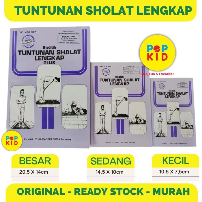 PROMO BUKU TUNTUNAN SHOLAT LENGKAP EDISI TERBARU