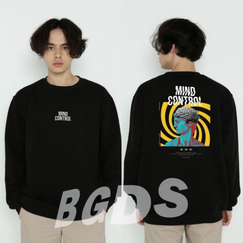 OBRAL TERMURAH - CREWNECK SWEATER ORIGINAL UNISEX -  CREWNECK BGOODS KOREAN STYLE - HYPE