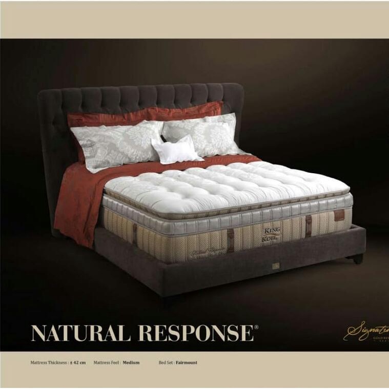 Springbed King Koil Natural Response / Kasur King Koil Natural Response - Kingkoil Springbed