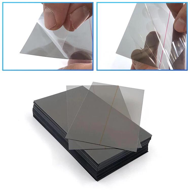 (TWS) Plastik Polarizer / Polarized LCD Universal / Lapisan Kaca LED Poraliser