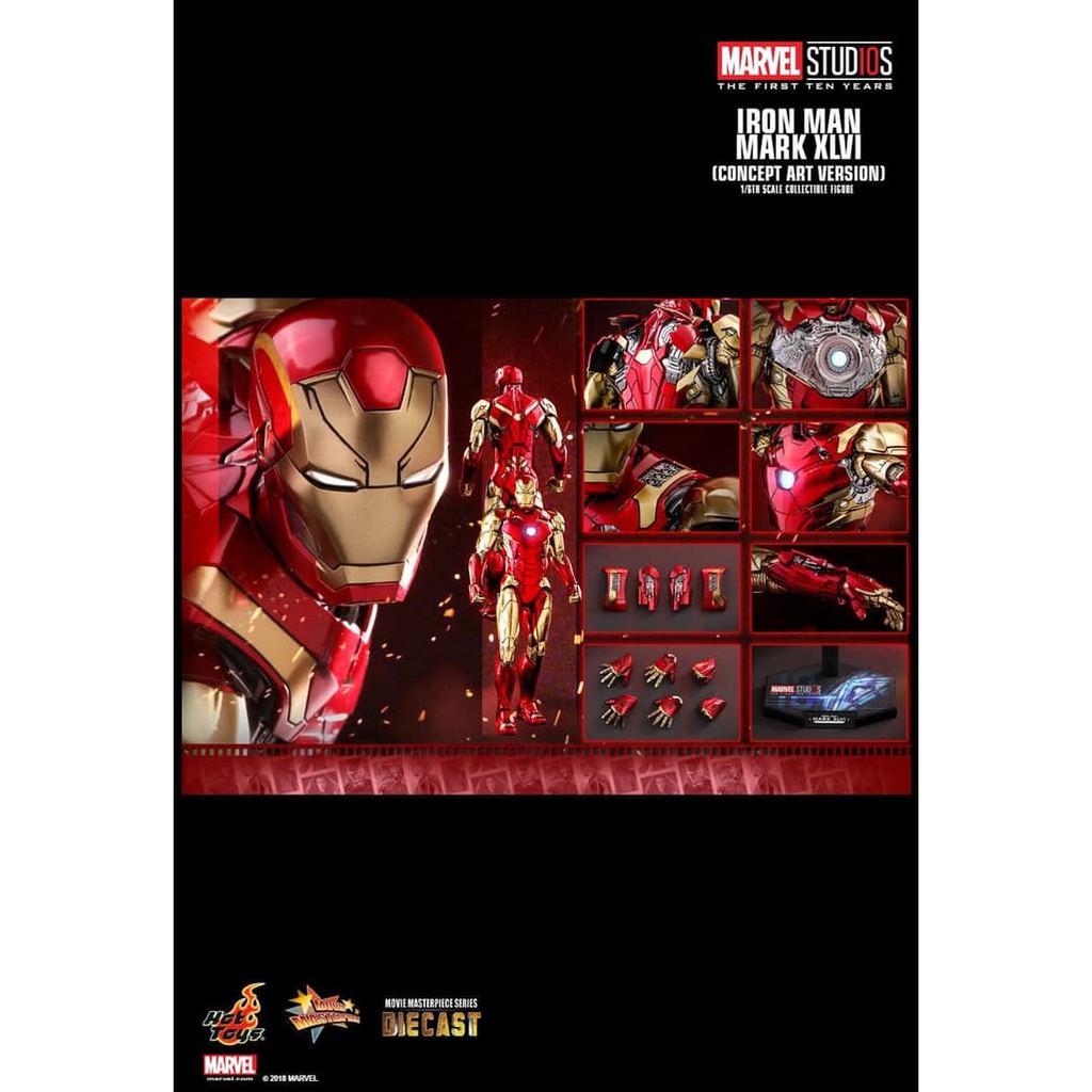 hot toys concept art iron man