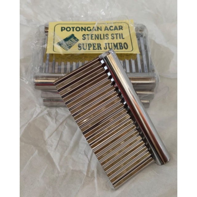 Potongan acar stainless stil besar