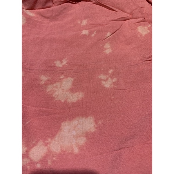 Celana Kulot Panjang Rayon Jumbo Tye Die Bali-Peach-Cokelat