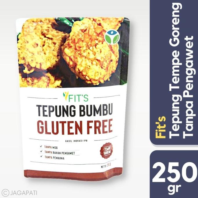 

Fit's - Tepung Bumbu Tempe Goreng Gluten Free 250gr - Organik - No MSG