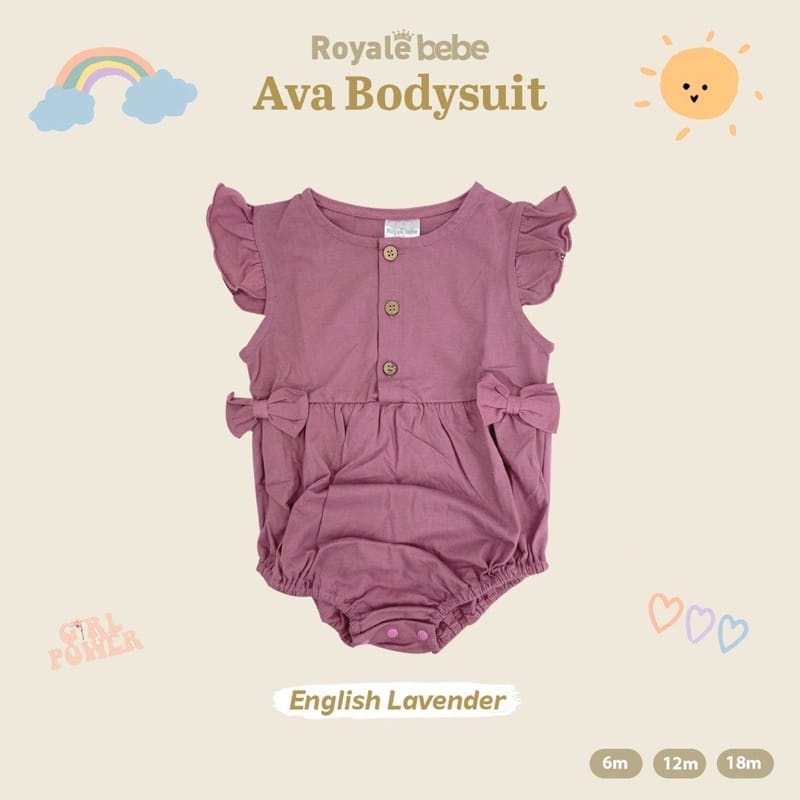 Royale Bebe Ava Bodysuit - Sleepsuit Bayi