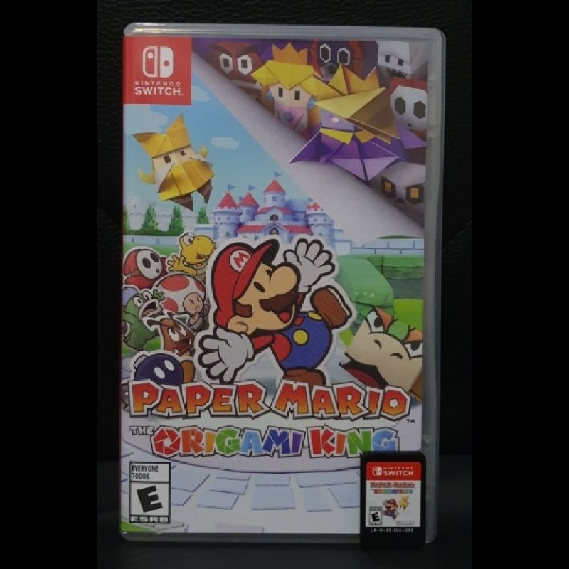 Mario Paper Kaset Nintendo Switch