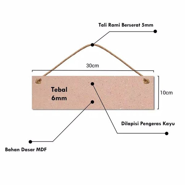 grosiramanah - TERMURAH Produsen Hiasan Dinding Dekorasi Rumah kayu Gantungan Tali Rami WALL DECOR