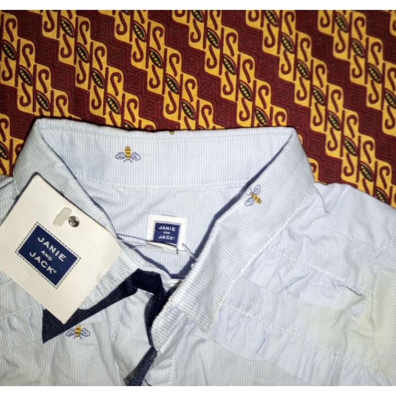 kemeja anak perempuan Janie and jack