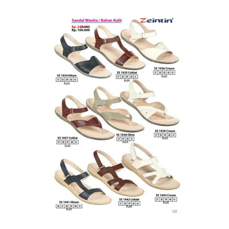 zeintin sandal wanita