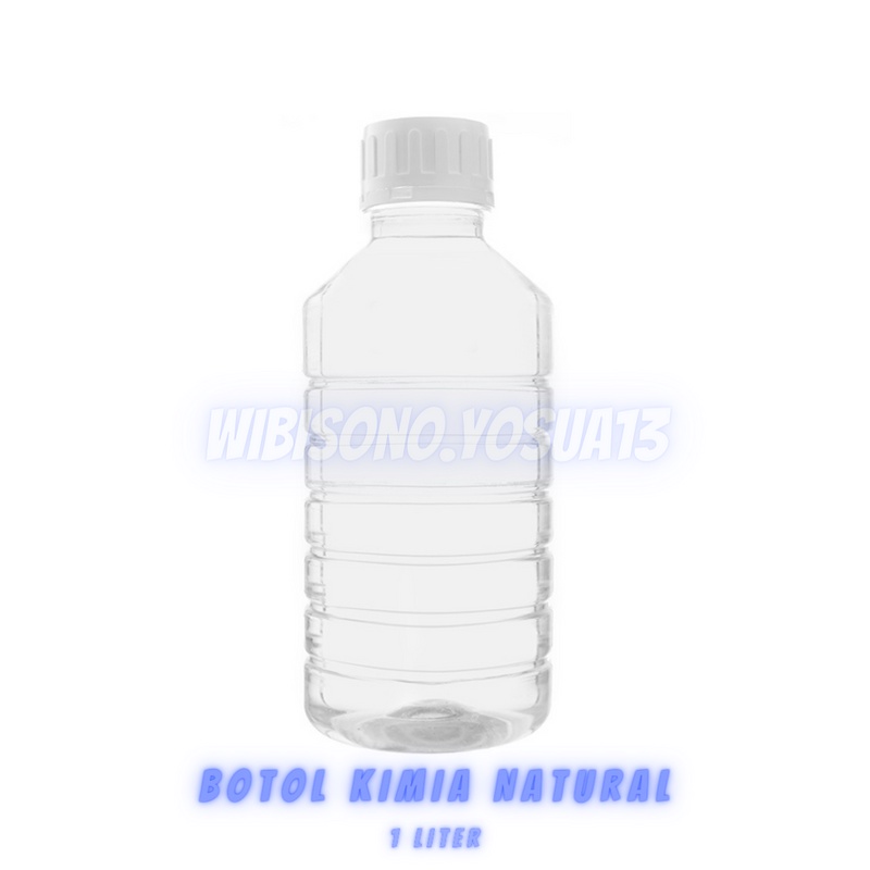 Botol PET 1 Liter Botol Plastik 1 Liter Botol Labor 1 Liter Botol Kimia 1 Liter