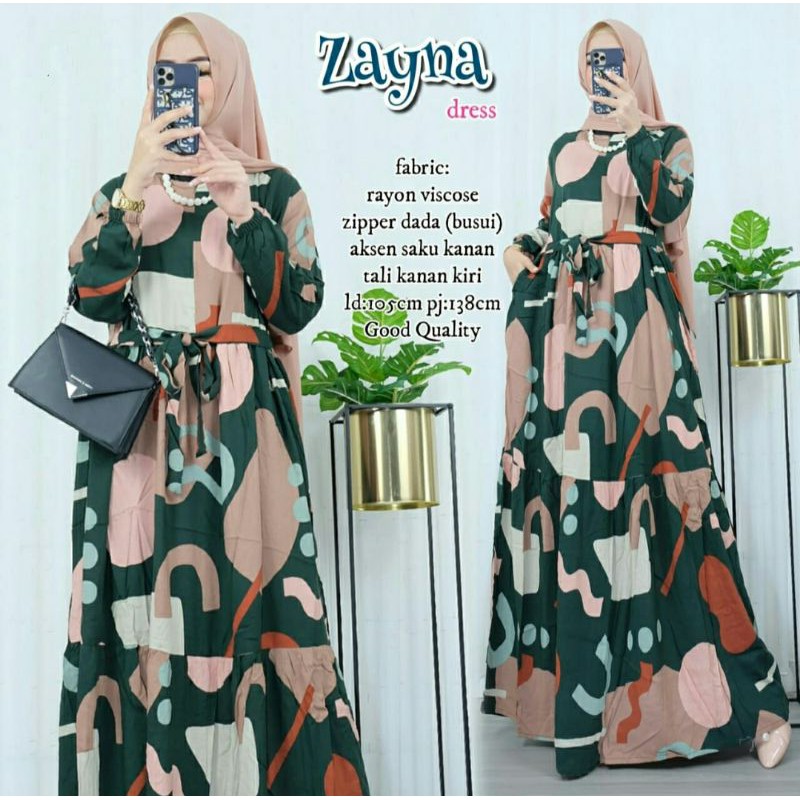 dress/gamis Sabine/gani