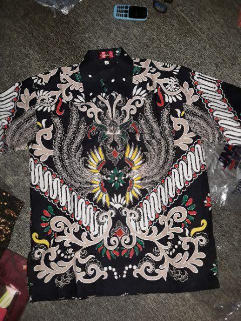 Hanangkara Mewah Batik Solo Kemeja Batik Pria Lengan Panjang Seragam Batik Modern Ori By Raja Sakti