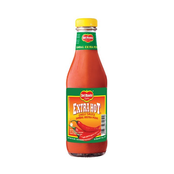 

Del Monte Sambal Extra Hot Btl 200ml [FREE BUBBLE] barcode 8998888710529