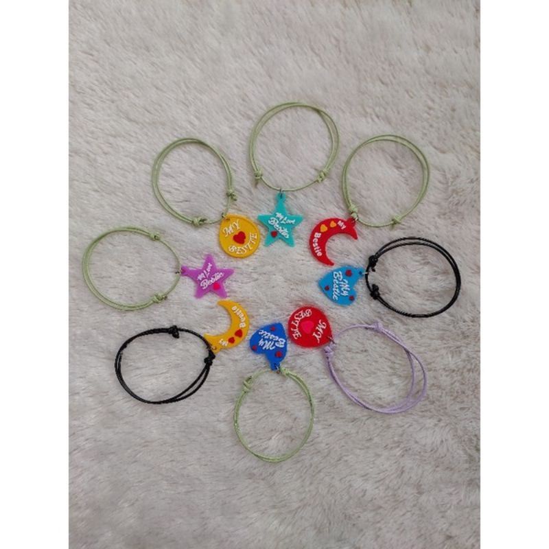 GELANG MY BESTIE / GELANG ANAK MY BESTIE / GELANG TALI BESTIE / GELANG LUCU BESTIE