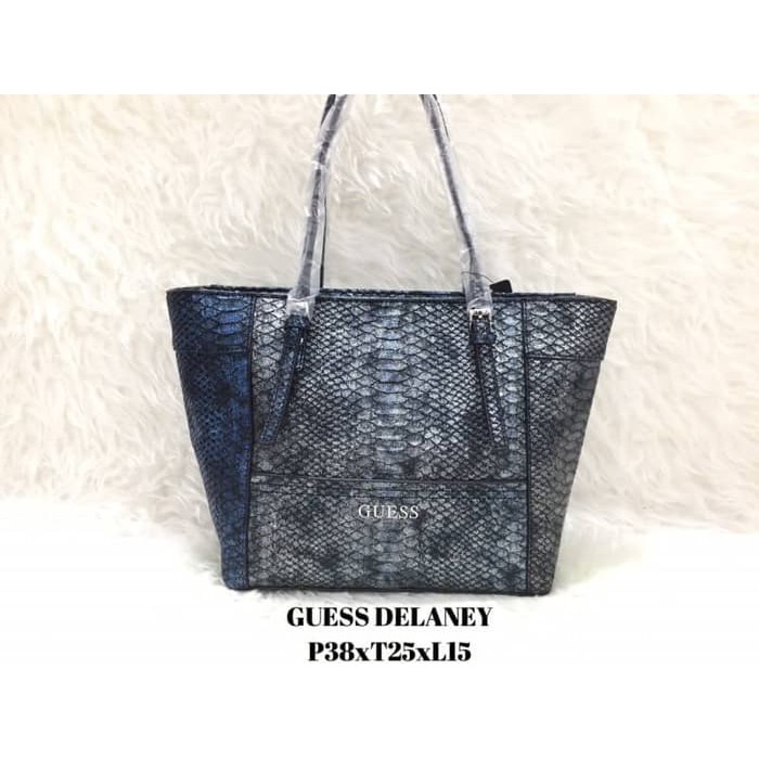 Tas Import  Wanita ORIGINAL GUESS DELANEY - SNAKE SKIN MOTIF