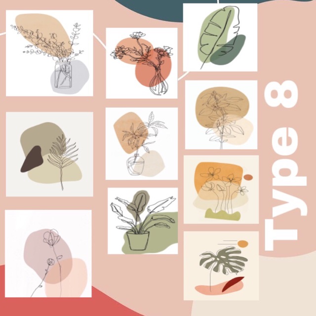 

STICKER AESTHETIC TYPE 8 ( 10 PCS )