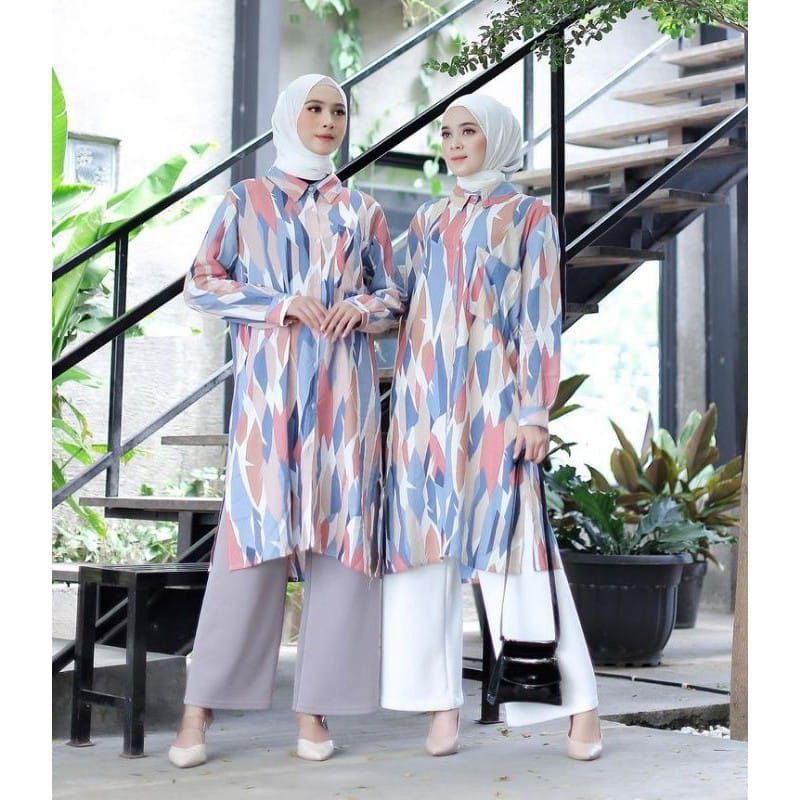 PROMO ELIPS LONGTUNIK RAYON VISCOSE JUMBO