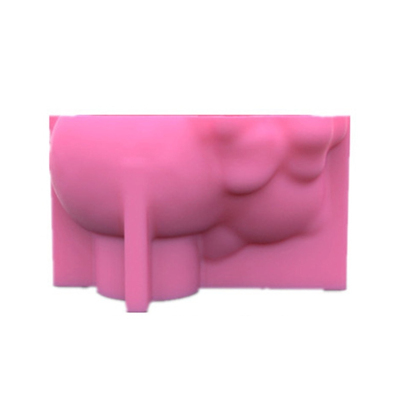 Siy Cetakan Pot Bungatanaman Bahan Silikon Desain Kucing Untuk Dekorasi Diy